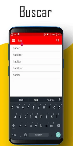 Spanish conjugation screenshot 3