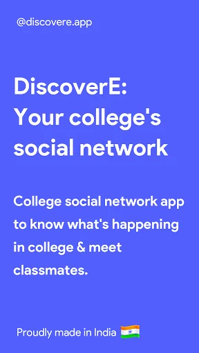 DiscoverE: College Social App