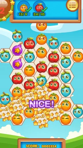 Fruita Swipe 2 - Match 3 Game screenshot 2