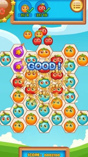 Fruita Swipe 2 - Match 3 Game screenshot 4