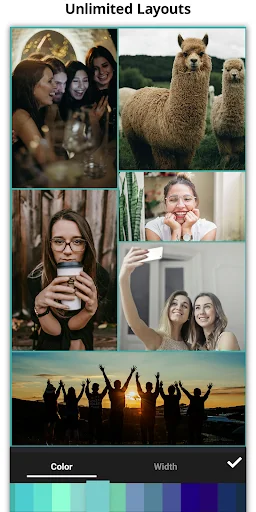 Gandr: Unlimited photo collage screenshot 1