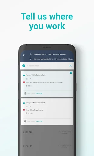 Shuttl - Daily office commute 
