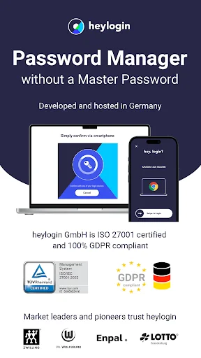 heylogin – Password Manager screenshot 1