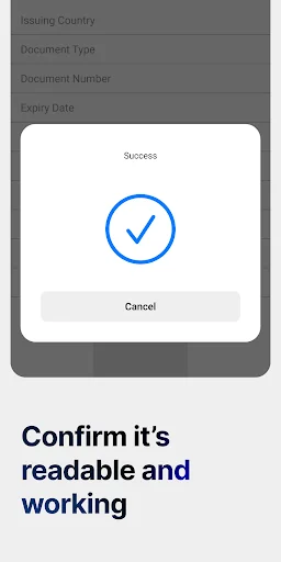 Biometric Passport Reader screenshot 4
