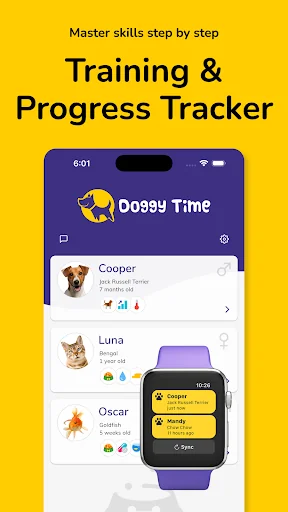 Doggy Time: Dog Training Log screenshot 2