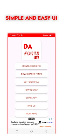 DaFont Lite - Download Fonts screenshot 2