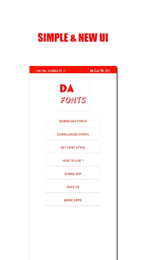 DaFonts - Fonts Installer