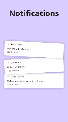 Listta: to-do list & planner screenshot 2