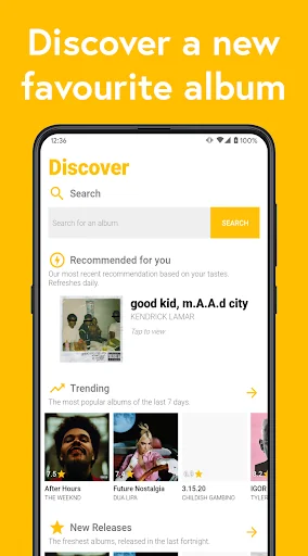 Rate Music - Album Reviews screenshot 1