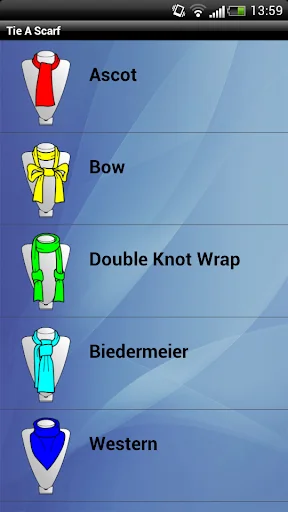 Tie A Scarf and Shawl Lite screenshot 1