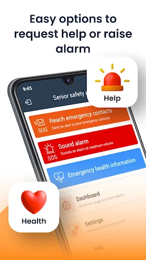 Senior Safety App screenshot 1