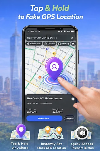 Fake GPS Route Simulator