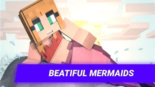 Mermaid mod for Minecraft screenshot 1