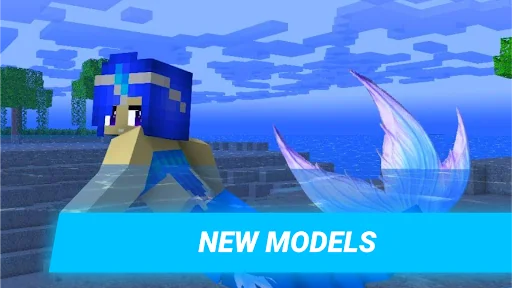 Mermaid mod for Minecraft screenshot 2