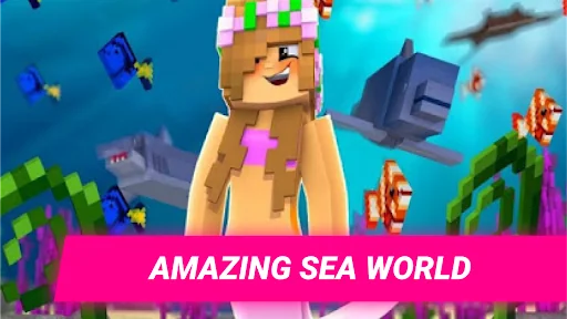 Mermaid mod for Minecraft screenshot 3