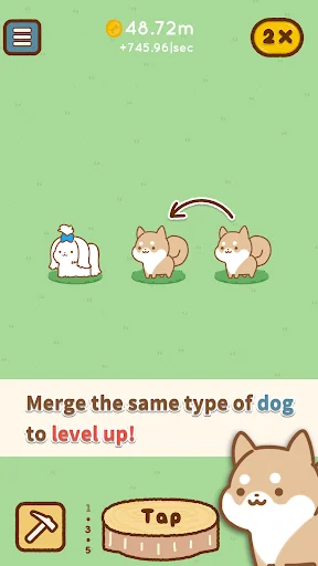 All star dogs - merge puzzle g screenshot 2