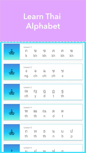 Learn Thai Alphabet Writing