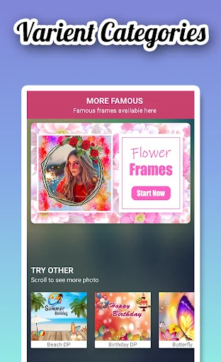 Garden Photo Frame