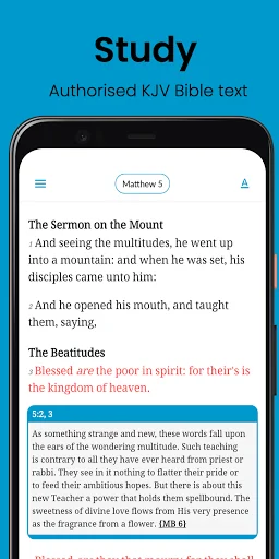 Unfeigned Bible screenshot 1