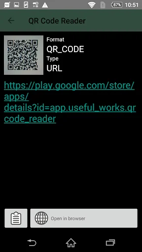 QR Code Reader - Simple,Easy a screenshot 2