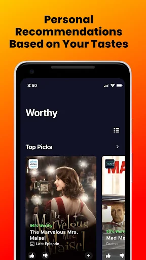 Watchworthy - What To Watch screenshot 3