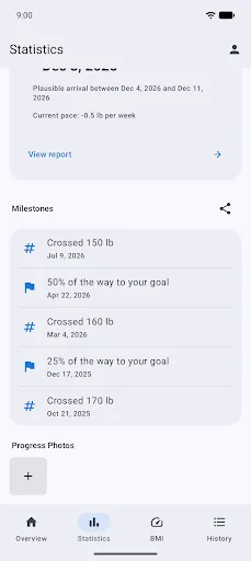 WeightFit: Weight Loss Tracker screenshot 3