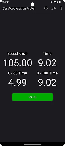 Car Acceleration Meter | 0-100 screenshot 2