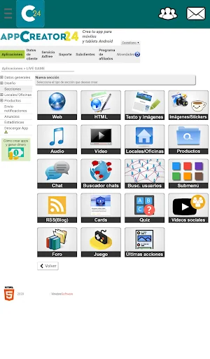 Guía App24: Crear App screenshot 2