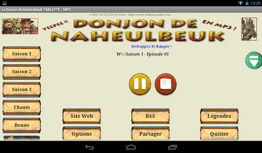 TABLETTE: Donjon de Naheulbeuk