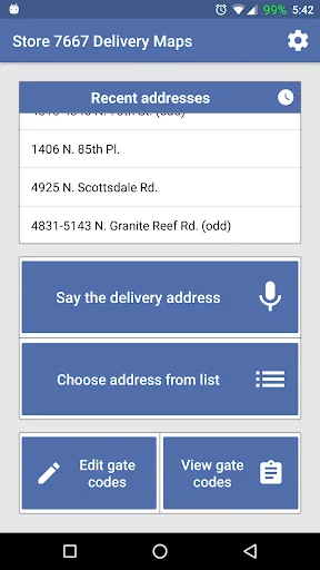 Store 7667 Delivery Maps