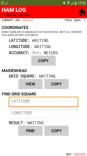 Ham Log | QTH Locator | My UTC screenshot 4
