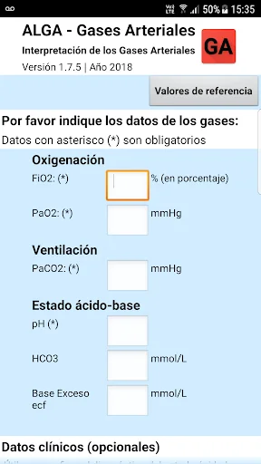 ALGA - Gases Arteriales