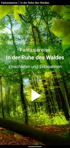 Fantasiereise - Ruhe im Wald
