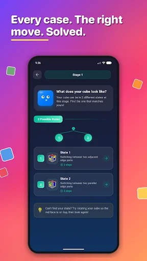 Rubik's Cube Solver & Guide screenshot 2