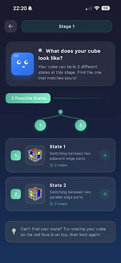 Rubik's Cube Solver & Guide screenshot 2