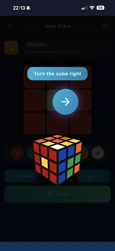 Rubik's Cube Solver & Guide screenshot 3