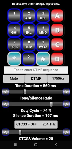 16+ Tone DTMF CTCSS Generator
