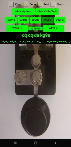 Morse code practice oscillator