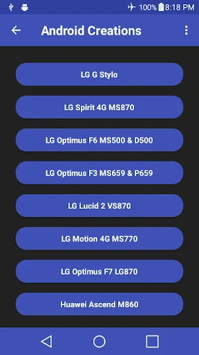 Creations for Android