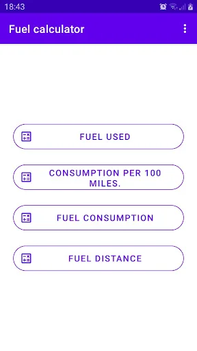Fuel calculator