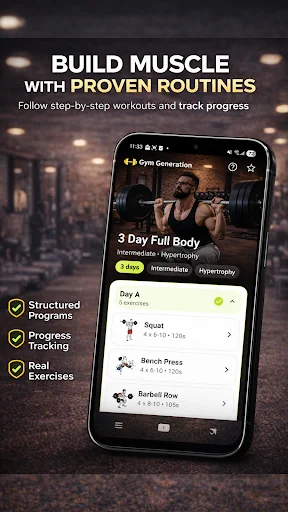 Gym Generation Workout Tracker