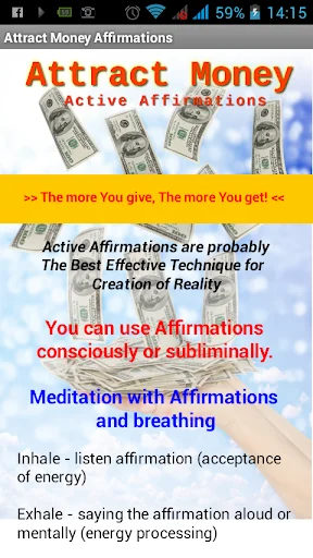 Attract Money Affirmations - L