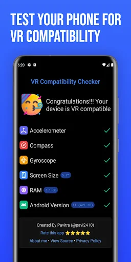 VR Compatibility Checker