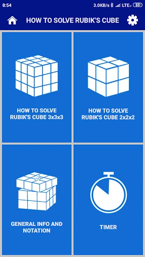 How to solve cube 3x3x3 and 2x