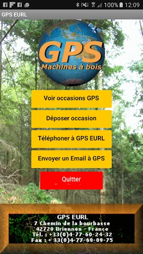 GPS EURL Sawmills Carpenteries
