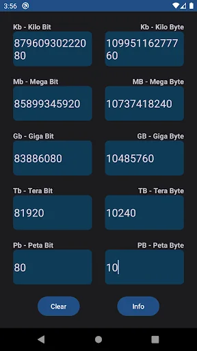 Data Unit Converter screenshot 2
