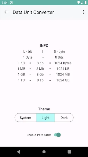 Data Unit Converter screenshot 3