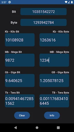 Data Unit Converter screenshot 4