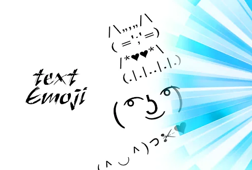 Text Art - Love & Emoji Symbol