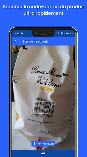 Nutrition Score - Scan produit